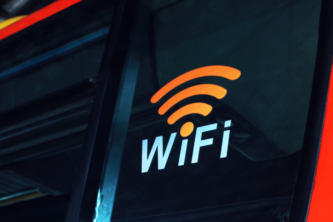 iPhone user connecting to public Wi-Fi network in coffee shop showing security risks